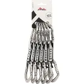 Austrialpin Rockit Set Aluminium Snap Hooks Rinvio (11 cm, grigio)