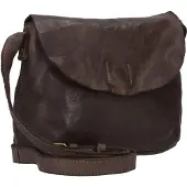 Harold's Submarine Borsa a tracolla Vera Pelle 21 cm marrone