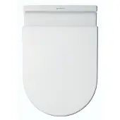 Duravit WC-Sitz Starck 3 Scharniere Edelstahl weiß