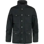 Fjällräven - Giacca versatile - Raven Jacket M Black per Uomo in Cotone - Taglia L - Nero