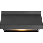 Nordlux Applique da esterno Tadas, alluminio, vetro, nero
