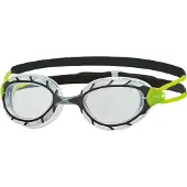 Zoggs Predator Occhialini da nuoto (Regular, grigio)