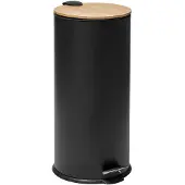 5 Five Bidone Della Cucina Baltik In Bambù 65 Cm