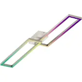 TINT Müller Licht Plafoniera LED Ciso, RGB, CCT, argento