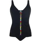 Sunflair Tankini blu chiaro / mela / lilla / nero