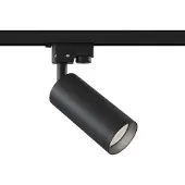 Maytoni Focus faretto a binario, GU10, sistema Unity, nero