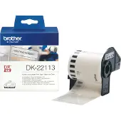 Brother Etichetta DK-22113 - Nero su trasparente (62 mm)