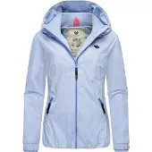 Ragwear Giacca funzionale 'Dizzie' blu chiaro / nero