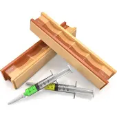 Wicked Edge Leather Strops Pack, 5 e 3,5 micron