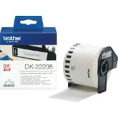 Brother Etichetta DK-22205 - Nero su bianco (62 mm)