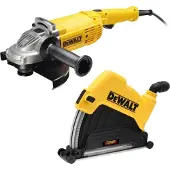 DeWalt Smerigliatrice angolare 230/2200W con protezione per calcestruzzo
