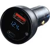 Baseus Caricabatterie Per Auto 65w 5a 1xusb-a 1xusb-c