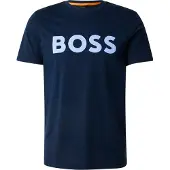 BOSS per uomo. 50481923 Maglietta Thinking blu navy (L), Casual, Cotone, Manica corta