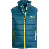 TROLLKIDS Kids Trondheim Vest Gilet sintetico Bambini (128, blu)