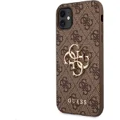 GUESS Custodia Per Telefono Pu 4g Metal Logo Iphone 11