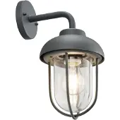 TRIO Lighting Applique da esterni Duero stile vintage, antracite