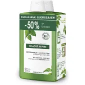 Klorane Duplo Nettle Shampoo 2x400ml