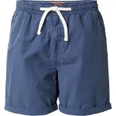 Superdry per uomo. M7110479A Pantaloncini Essential Walk blu navy (M), Casual, Cotone