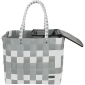 Normani Shopper verde chiaro / bianco