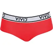 Vivid Slip bikini porpora / nero / bianco / offwhite