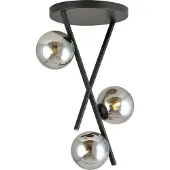 Emibig Lampada da soffitto a candelabro RIVER 3 GRAFIT 1196/3