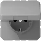 JUNG CD1520BFKIKLGR Presa SCHUKO 16 A 250 V ~ grigia