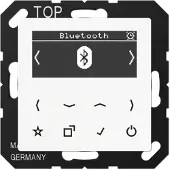 JUNG DABABTWW Smart Radio DAB+ mit Bluetooth (DABABTWW)