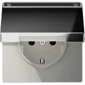 JUNG GCR1520NAKL Presa SCHUKO 16 A 250 V ~ cromo lucido