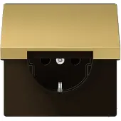 JUNG ME1520KIKLC Presa SCHUKO 16 A 250 V ~ Ottone classico