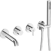 Deante Concealed bath mixer with shower set