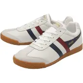 Gola Harrier Leather Sneaker Uomo (43, grigio)