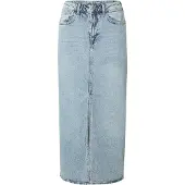 Vila Vijaf Midi Gonna Di Jeans