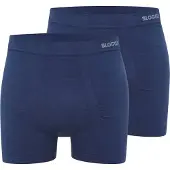 Sloggi Boxer 'GO' blu scuro / grigio