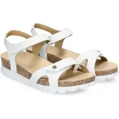 Panama jack Women's Sulia Sandali Donna (41, bianco)