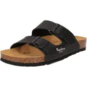Pepe Jeans per donna. PLS90638 Sandali anatomici Oban Claic 2 neri (39), Nero, Basso, Nessuno, Casual