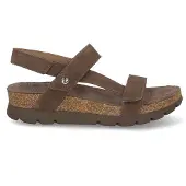 Panama jack Women's Selma Velour Sandali Donna (41, marrone/beige)
