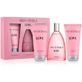 Instituto Espanol Aire De Sevilla Love Edt Spray 150ml Set 3pzas