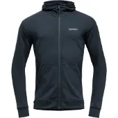 Devold Everyday Zip Hoodie Giacca di merino Uomo (M, blu)