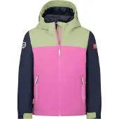 TROLLKIDS Kid's Telemark Jacket Giacca antipioggia Bambini (116, fuchsia)