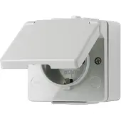 JUNG 620 W Steckdose Typ F Weiß (620W)