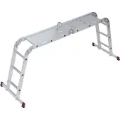 Krause Corda Gelenk-Universalleiter 4x3m Spr. inkl. Plattform-Set