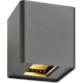 LCD Applique LED da esterni 5030 up/down grafite