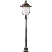 LCD Prodotto di seconda scelta Lampada da giardino Peggy rame nero argento alluminio rame