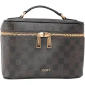 JOOP! Beauty case marrone scuro / oro / nero