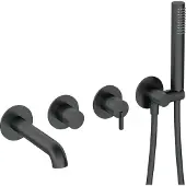 Deante 4-hole concealed bathtub mixer