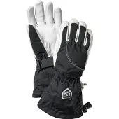 Hestra Women's Heli Ski 5 Finger Guanti Donna (5, nero/grigio)