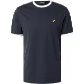 Lyle & Scott Maglietta A Maniche Corte Ringer