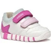 Geox Scarpina primi passi fucsia / offwhite