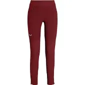 Salewa Women's Agner Durastretch Tights Leggings Donna (38, rosso)