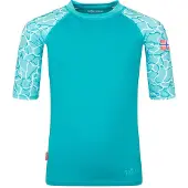 TROLLKIDS Girl's Haukland T Lycra Bambini (92, turchese)